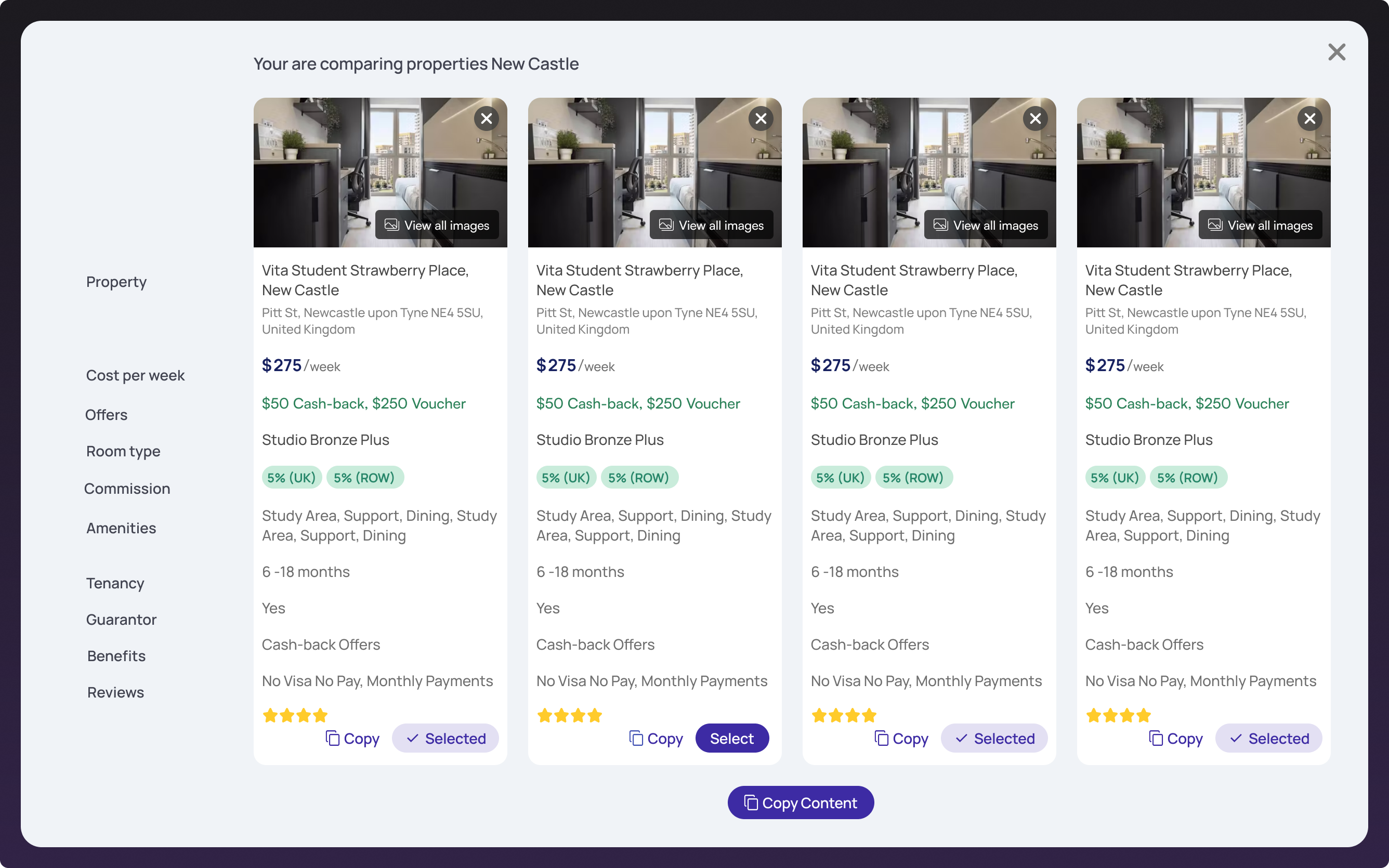 'Which is cheaper?' becomes a dynamic comparison table